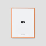 Orange Wood Frame A4