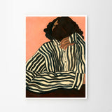 Hanna Peterson Serene Stripes 70×100cm