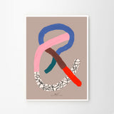Matías Larrain Abstract Typography A4