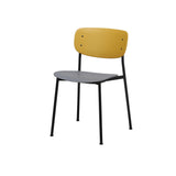 Chair 05 steel イエロー/グレー