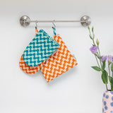 Oven Mitt & Pot Holder Set Cookie Dough