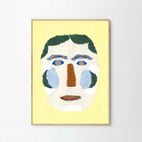Park Pardon Blue Cheek Portrait A4