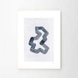 Tenna Elisabeth Studio Lineshape 01 30×40cm