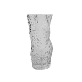 Ostrea Rock Glass Vase Clear