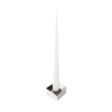 Reflect candle holder L Chrome