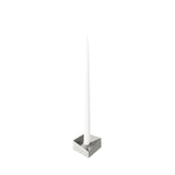 Reflect candle holder S Brushed Chrome