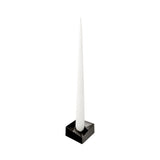 Reflect candle holder L Black Chrome