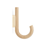 HOOK Hanger Oak Brass