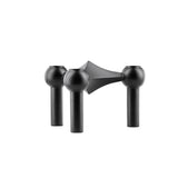 Nagel candle holder Black
