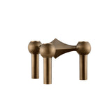 Nagel candle holder Bronzed Brass