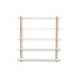 NIVO Shelf E Light Oak White