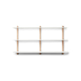 NIVO Shelf Large D Light Oak White