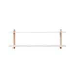 NIVO Shelf F Light Oak White