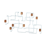 UNDERGROUND Coat Rack Oak White