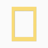 Yellow Passepartout 30×40cm