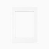 White Passepartout 30×40cm